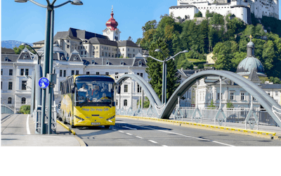 Salzburg hop-on-hop-off sightseeing bus tour